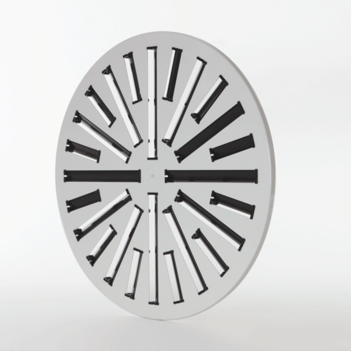 Diffusers with/without adjustable deflectors