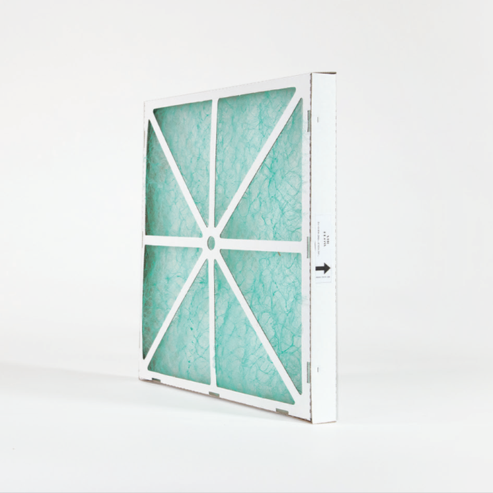 Disposable flat filter cells
